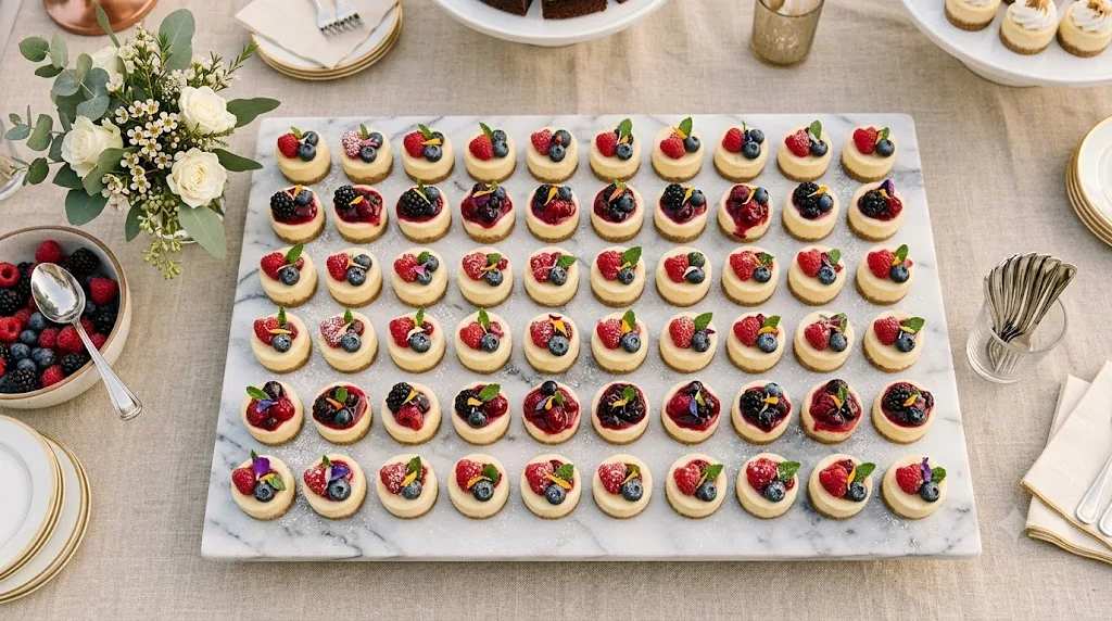 Cheesecake Bites — halal catering in Los Angeles · Carthage Kitchen