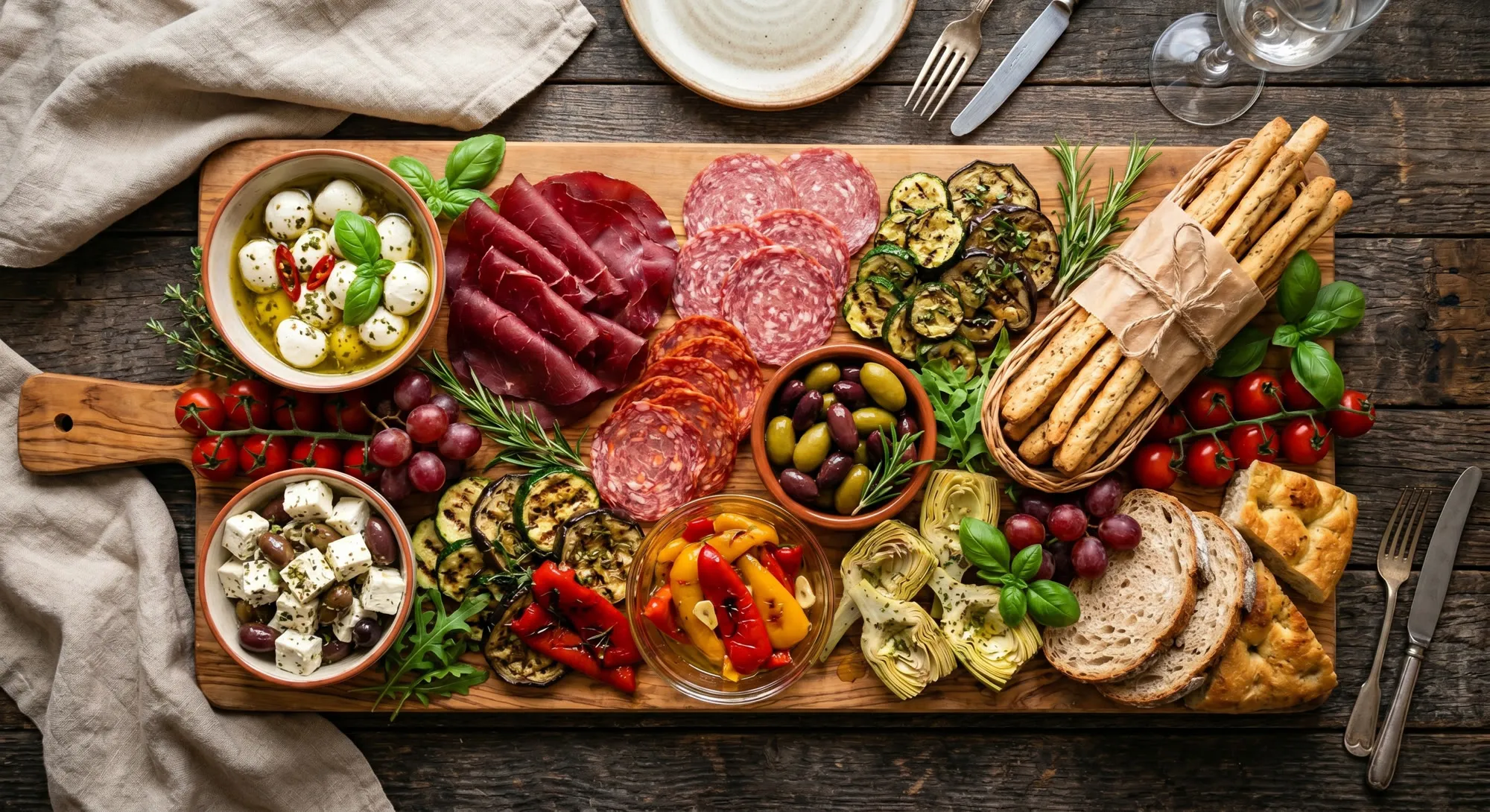 Antipasto — halal catering in Los Angeles · Carthage Kitchen