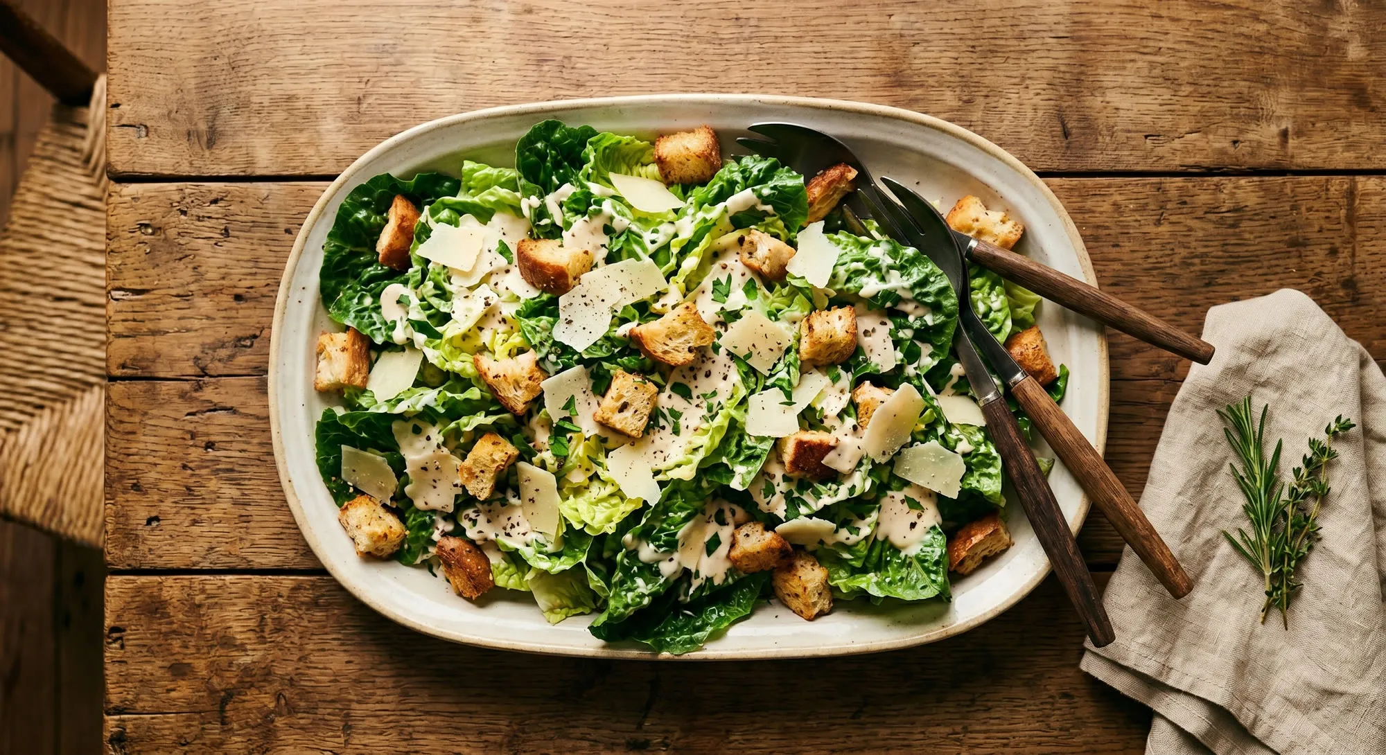 Caesar Salad — halal catering in Los Angeles · Carthage Kitchen