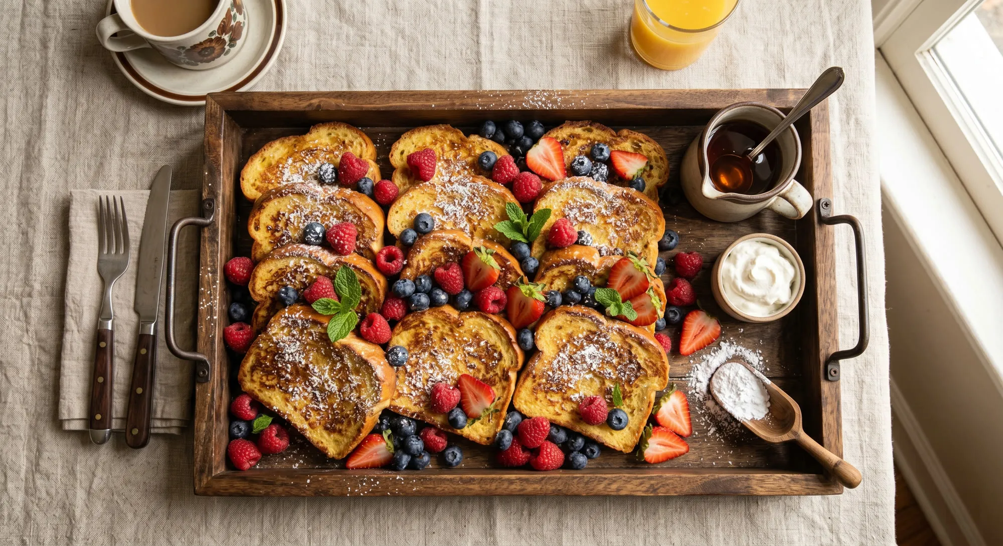 French Toast — halal catering in Los Angeles · Carthage Kitchen