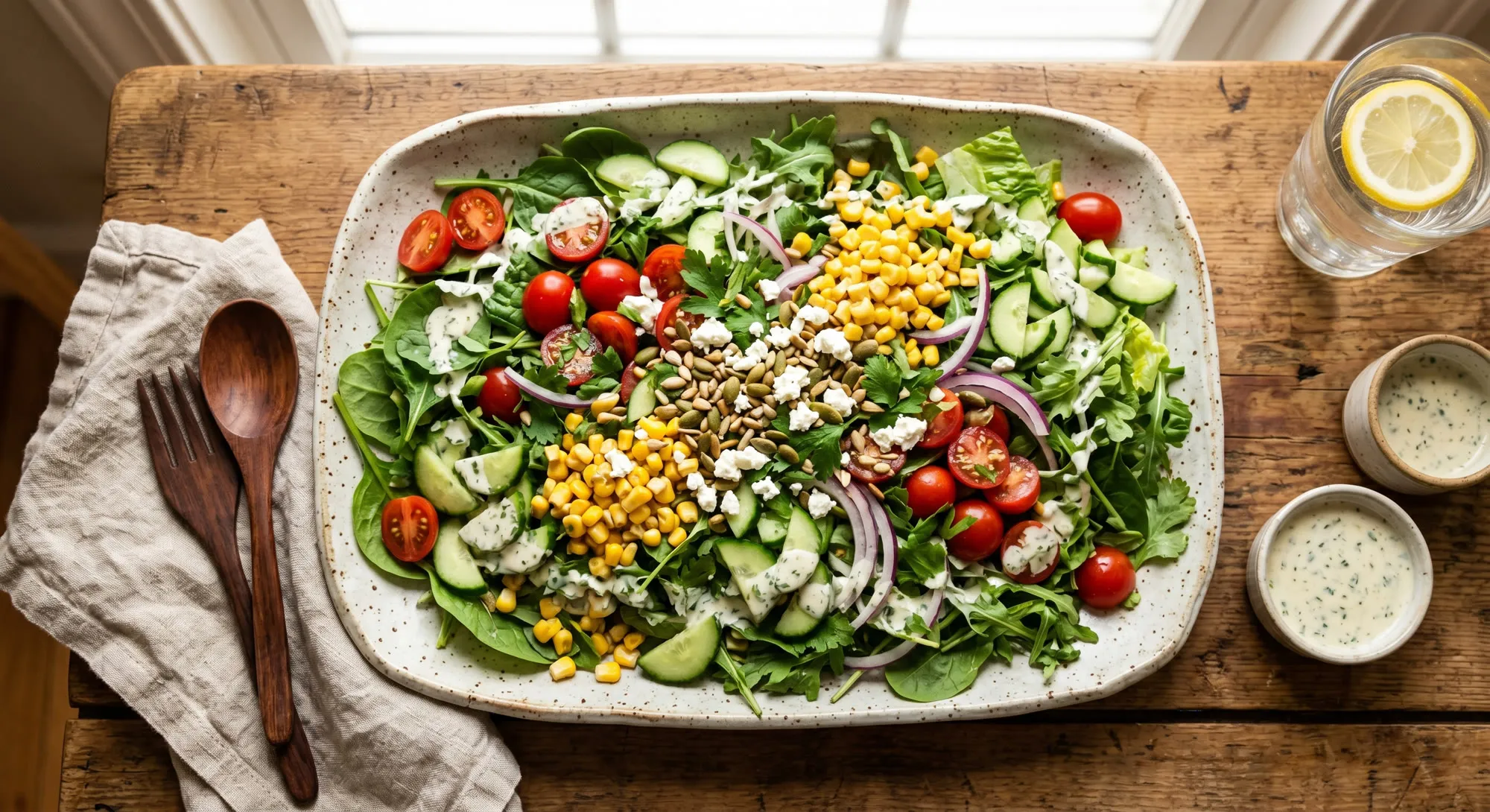 Mixed Fusion Salad — halal catering in Los Angeles · Carthage Kitchen