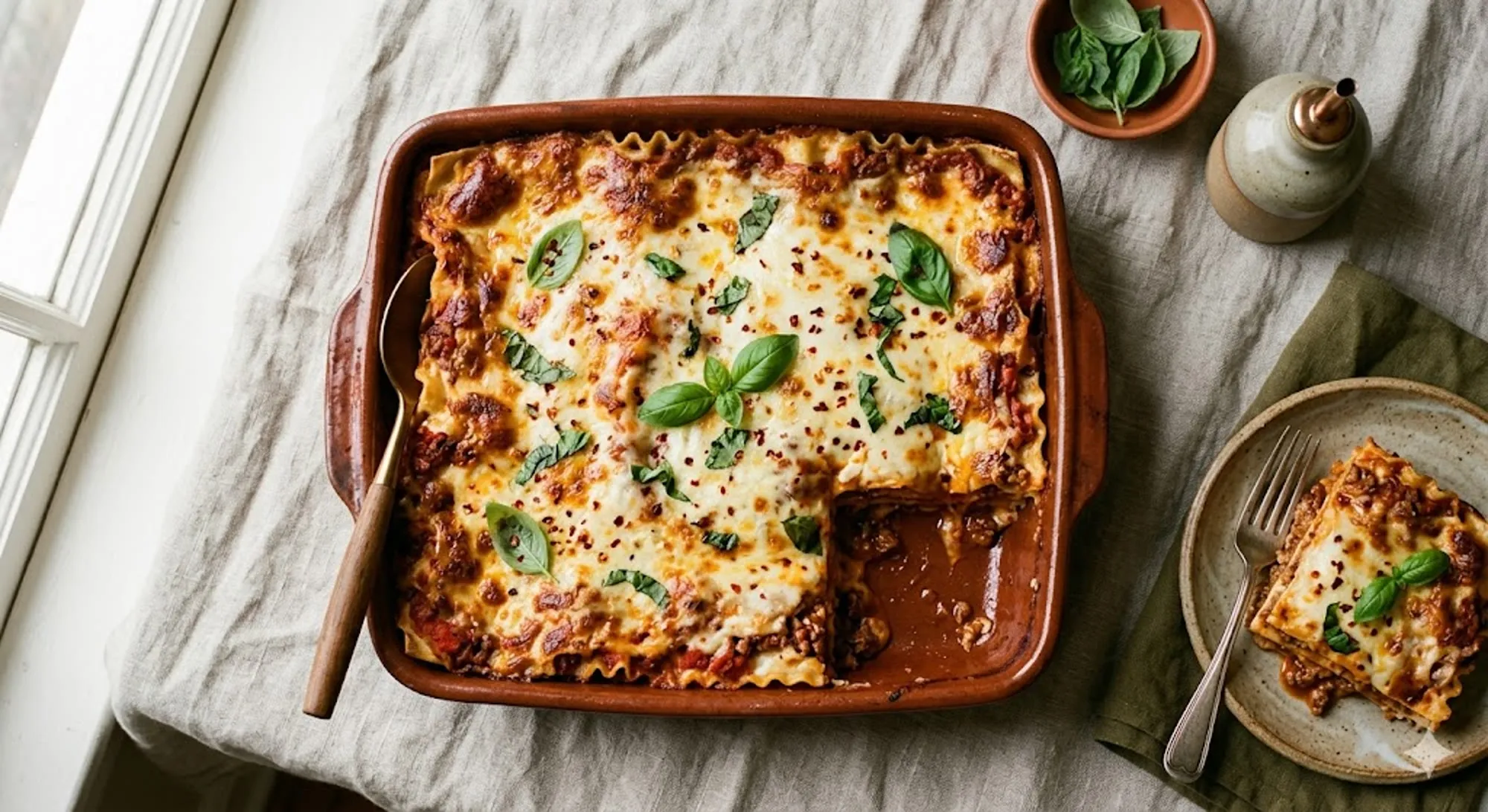 Lasagna — halal catering in Los Angeles · Carthage Kitchen