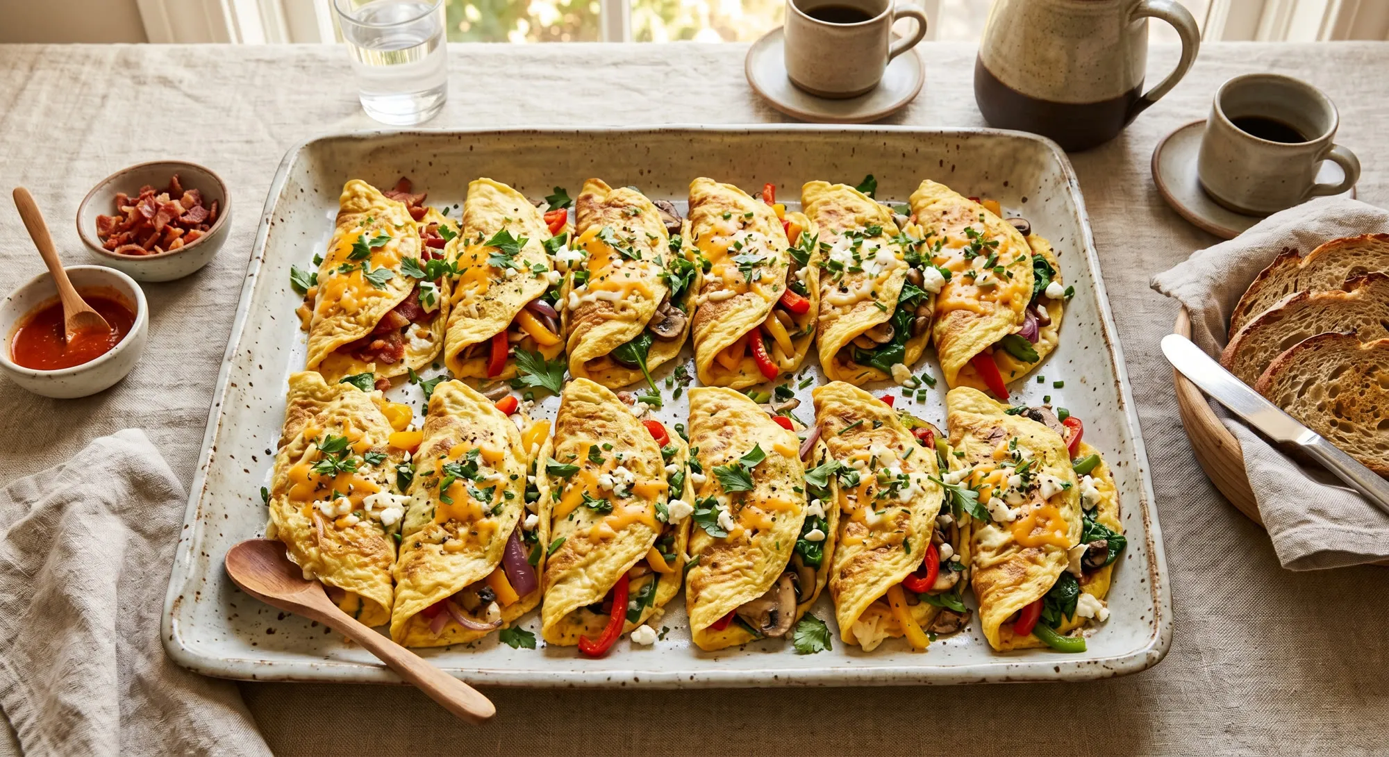 Omelette — halal catering in Los Angeles · Carthage Kitchen