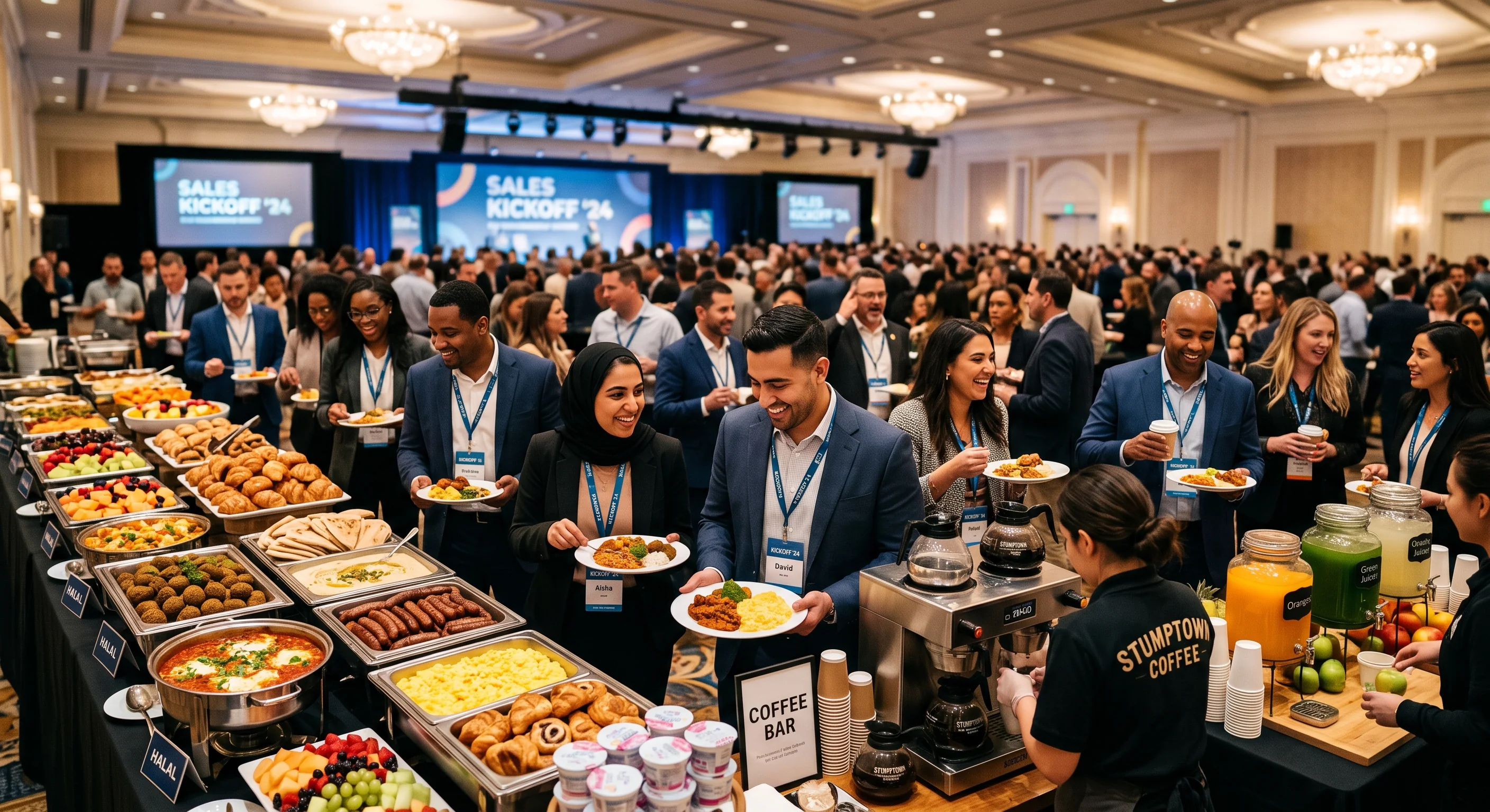 Product Launch Catering