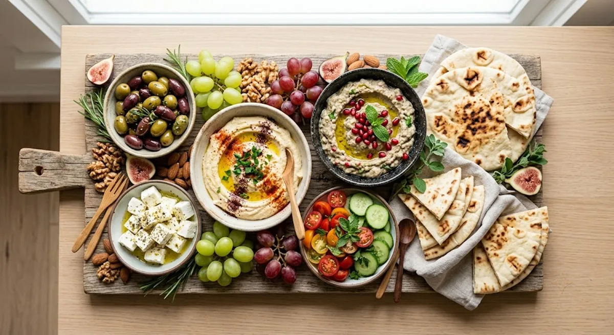 Mediterranean Mezze — halal catering in Los Angeles · Carthage Kitchen