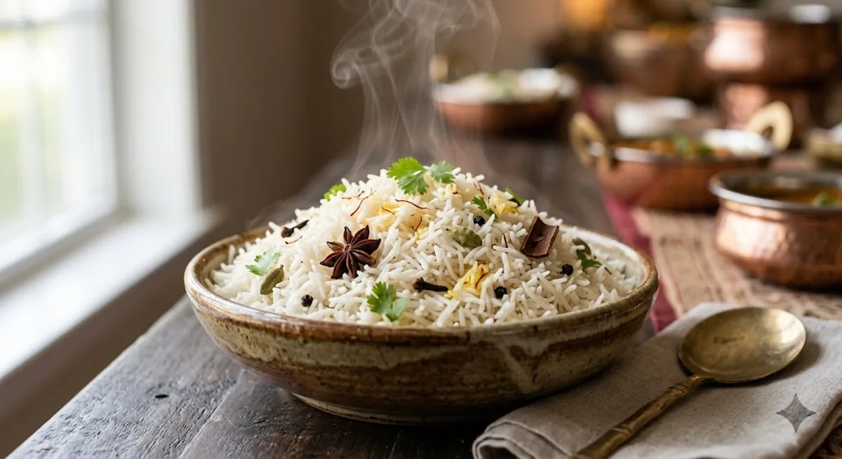 Basmati Rice — halal catering in Los Angeles · Carthage Kitchen