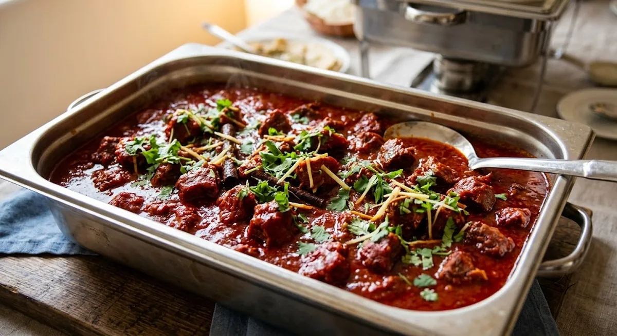 Lamb Rogan Josh — halal catering in Los Angeles · Carthage Kitchen