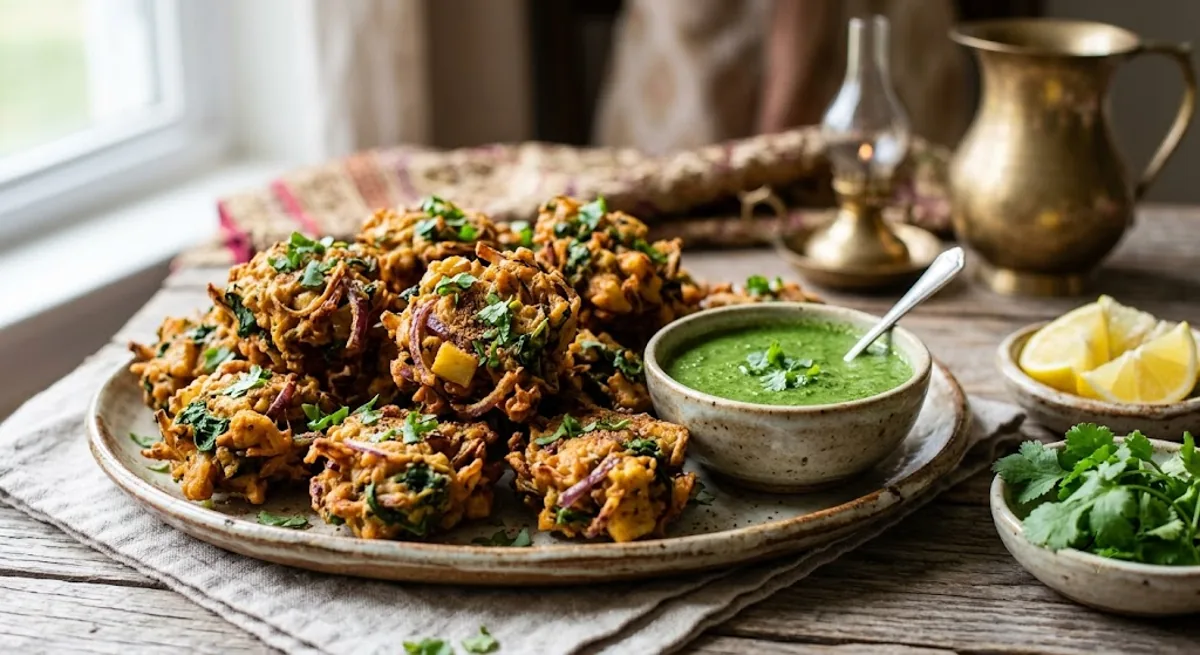 Vegetable Pakora — halal catering in Los Angeles · Carthage Kitchen