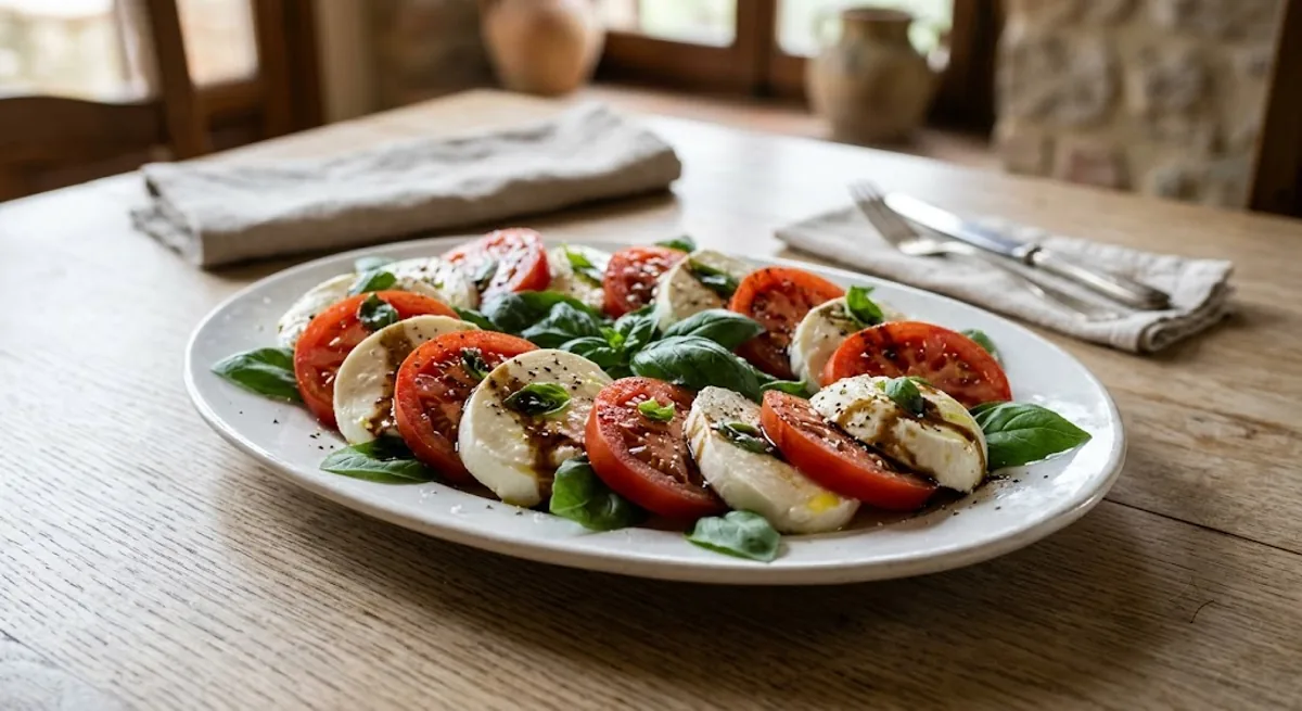 Caprese Salad — halal catering in Los Angeles · Carthage Kitchen