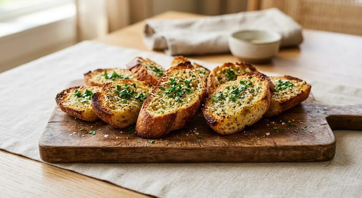 Garlic Bread — halal catering in Los Angeles · Carthage Kitchen