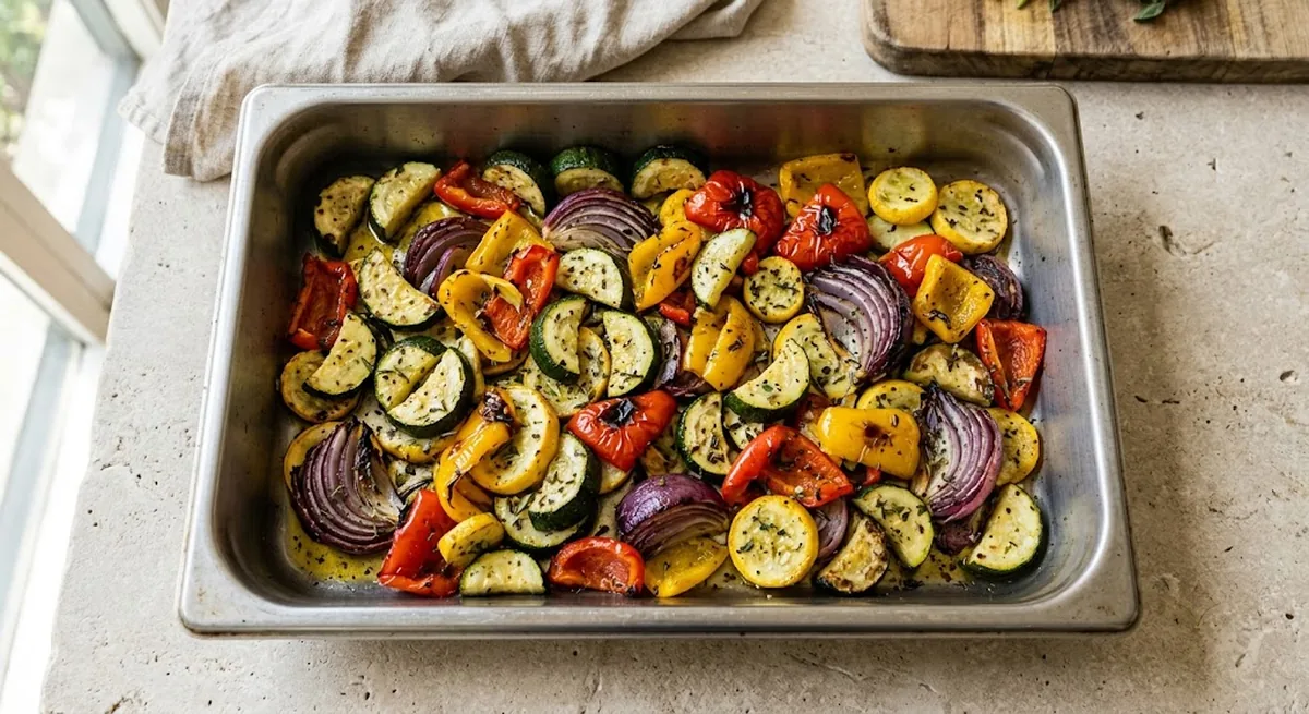 Roasted Seasonal Vegetables — halal catering in Los Angeles · Carthage Kitchen