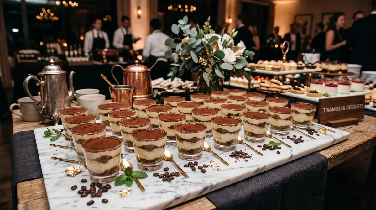 Tiramisu — halal catering in Los Angeles · Carthage Kitchen
