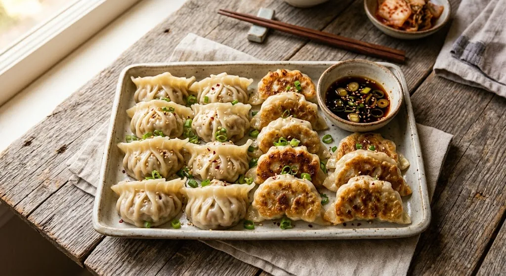 Mandu Dumplings — halal catering in Los Angeles · Carthage Kitchen