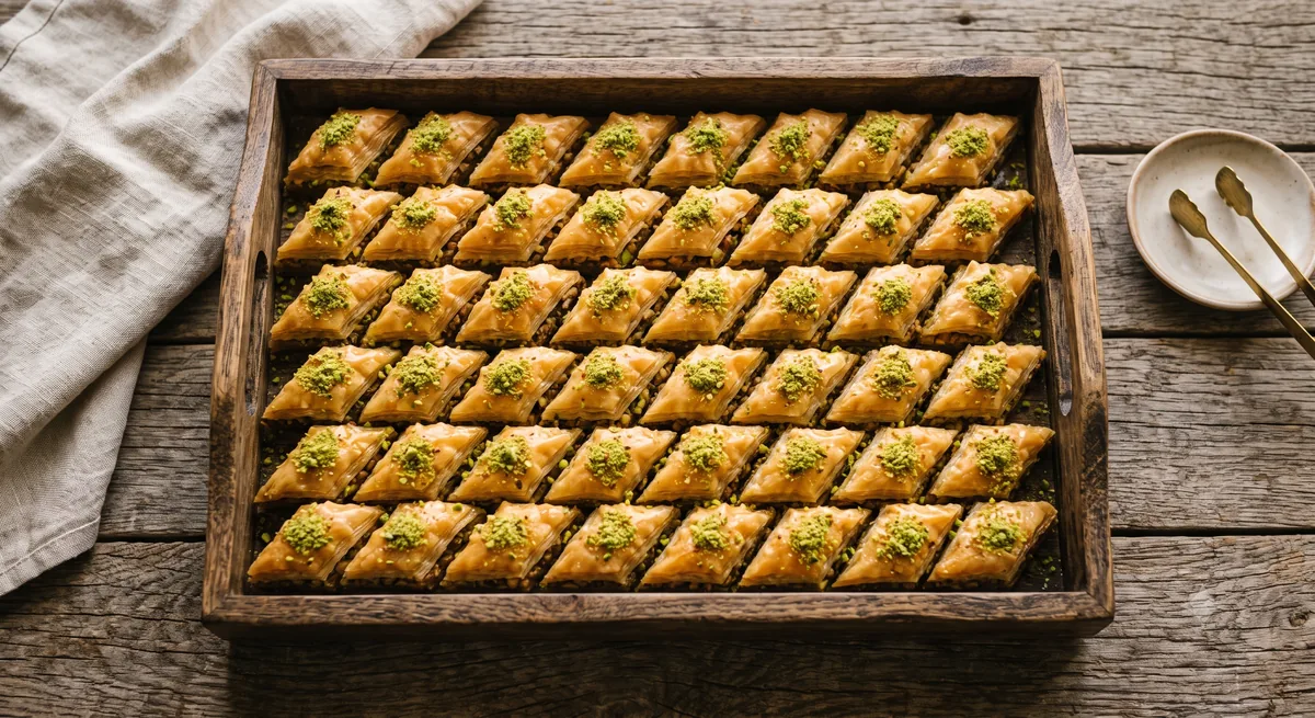 Baklava — halal catering in Los Angeles · Carthage Kitchen