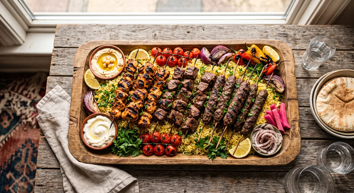 Grilled Kebab — halal catering in Los Angeles · Carthage Kitchen