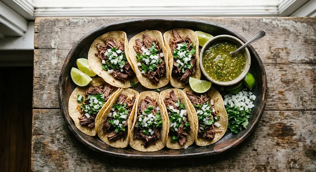 Barbacoa Taco — halal catering in Los Angeles · Carthage Kitchen