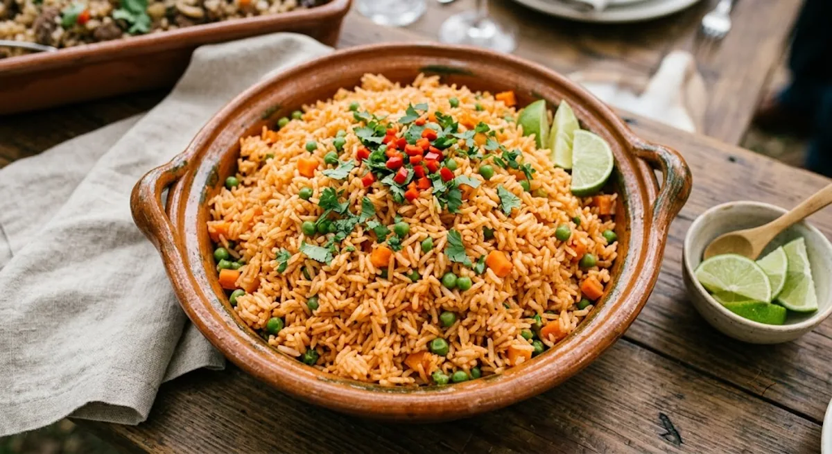 Mexican Rice — halal catering in Los Angeles · Carthage Kitchen