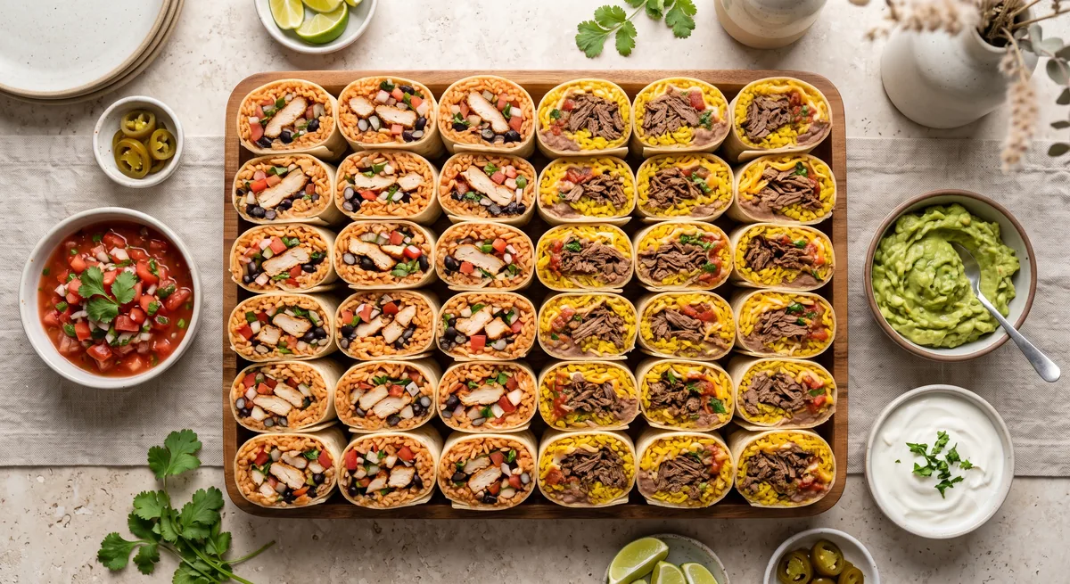 Mixed Burrito — halal catering in Los Angeles · Carthage Kitchen
