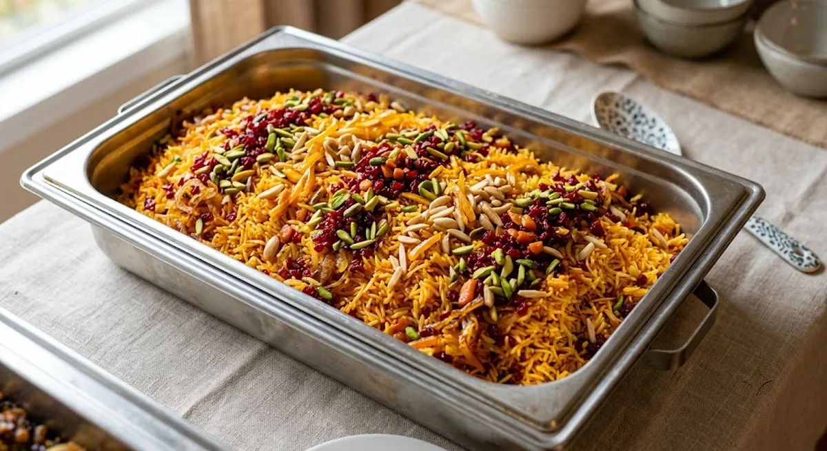 Jeweled Rice — halal catering in Los Angeles · Carthage Kitchen