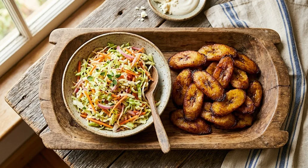 Curtido & Plantains — halal catering in Los Angeles · Carthage Kitchen