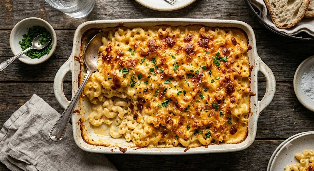 Baked Mac & Cheese — halal catering in Los Angeles · Carthage Kitchen