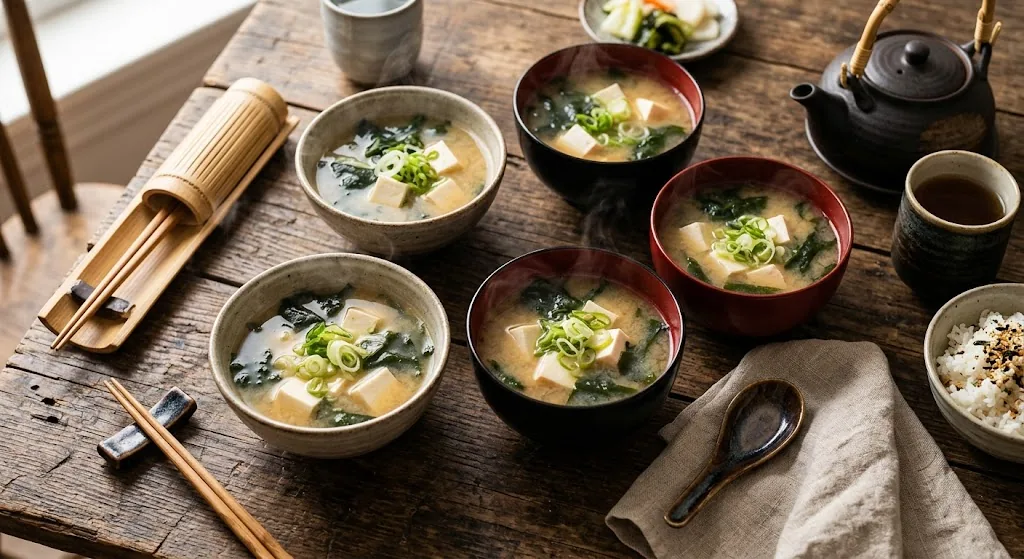 Miso Soup Service — halal catering in Los Angeles · Carthage Kitchen