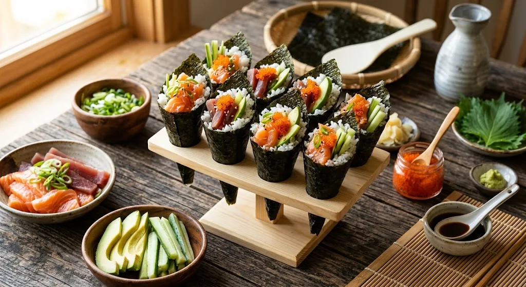 Temaki Hand-Roll Bar — halal catering in Los Angeles · Carthage Kitchen