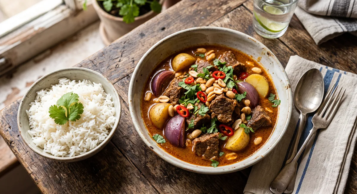 Massaman Curry — halal catering in Los Angeles · Carthage Kitchen