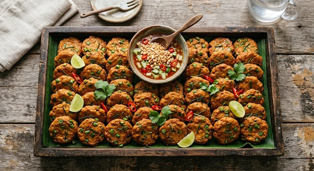 Tod Mun Fish Cakes — halal catering in Los Angeles · Carthage Kitchen