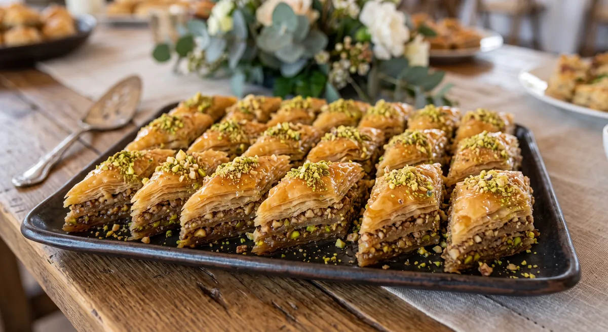 Vegan Baklava — halal catering in Los Angeles · Carthage Kitchen