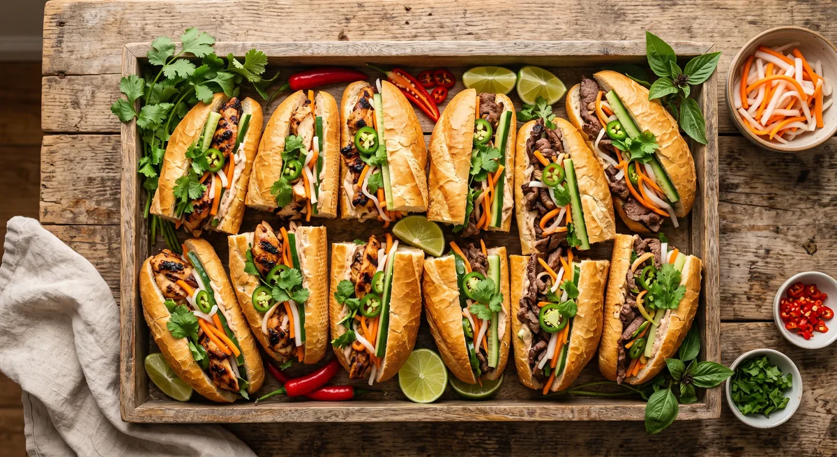 Banh Mi Sandwich — halal catering in Los Angeles · Carthage Kitchen