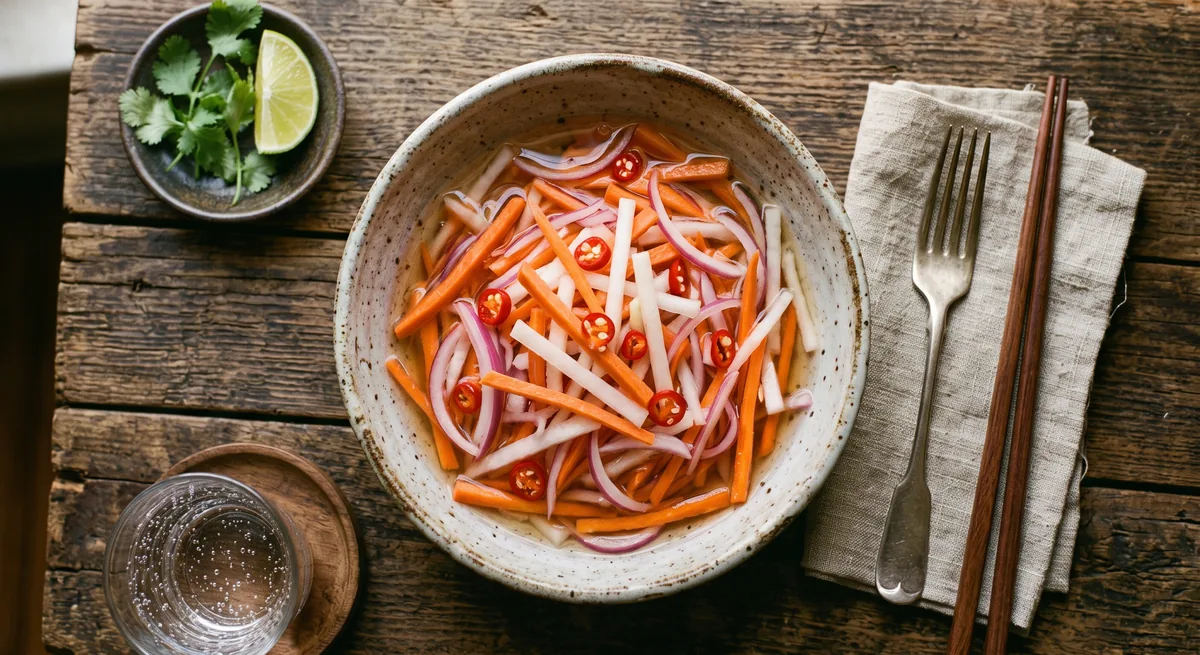 Pickled Vegetables — halal catering in Los Angeles · Carthage Kitchen